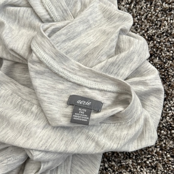 Aerie - Real soft - Heather Grey color - Scoop neck tee - Picture 3 of 3